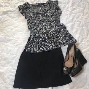 Banana Republic geometric print top